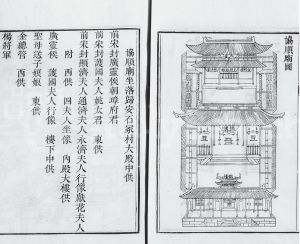 图5-2 陆氏族谱中的《协顺庙图》