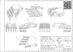 图7-9 展品“古筝机器人”右手结构第三版机械设计装配图