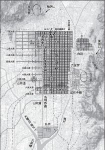 图1 构成“京都”的主要区域（基于山田邦和，2012加工）