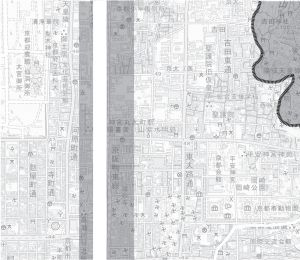 图2 白河地区与扩张后的左京（基于山田邦和，2012加工）