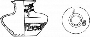 图3 睡虎地秦墓出土的小陶壶
