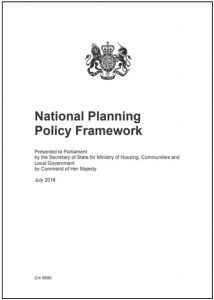 图3 英国2018年版《政府规划政策框架》封面