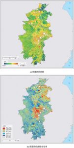 图11 2010～2020年华中地区质量评价指数及其变化率分布