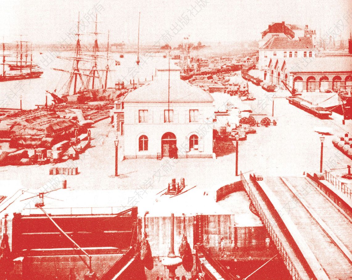安特卫普码头。在这里，莫雷尔开始怀疑刚果在使用奴隶劳工。