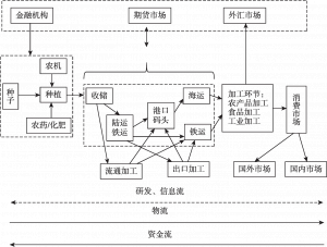 图11-3 中国的跨国粮食供应链示意