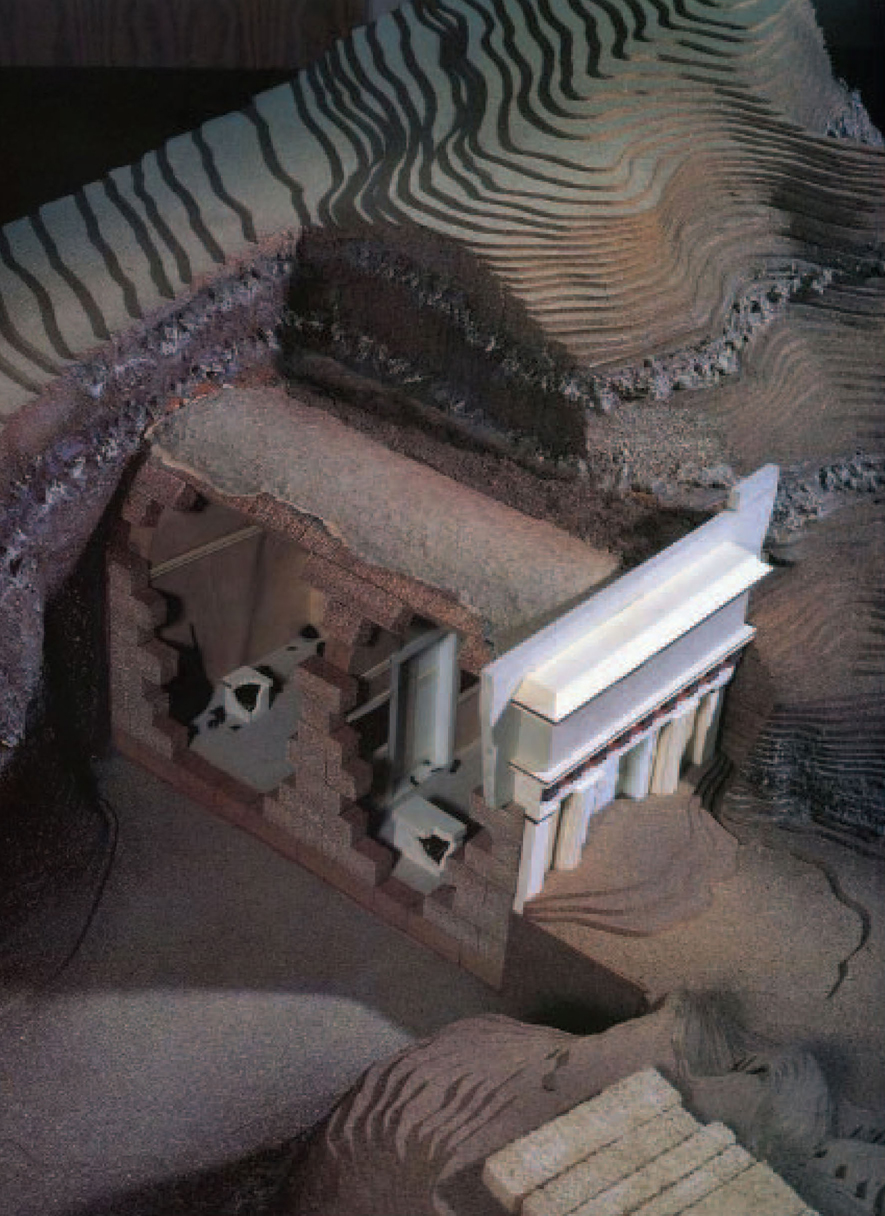 腓力墓（维尔吉纳二号墓）模型