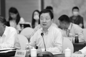 中国外文出版发行事业局原局长、蓝迪国际智库专家委员会委员周明伟在会上发言