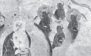 图10-6 银川山嘴沟石窟第3窟南侧西夏壁画