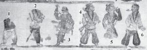 图1-7 蒙古国诺因乌拉匈奴墓祭祀仪式