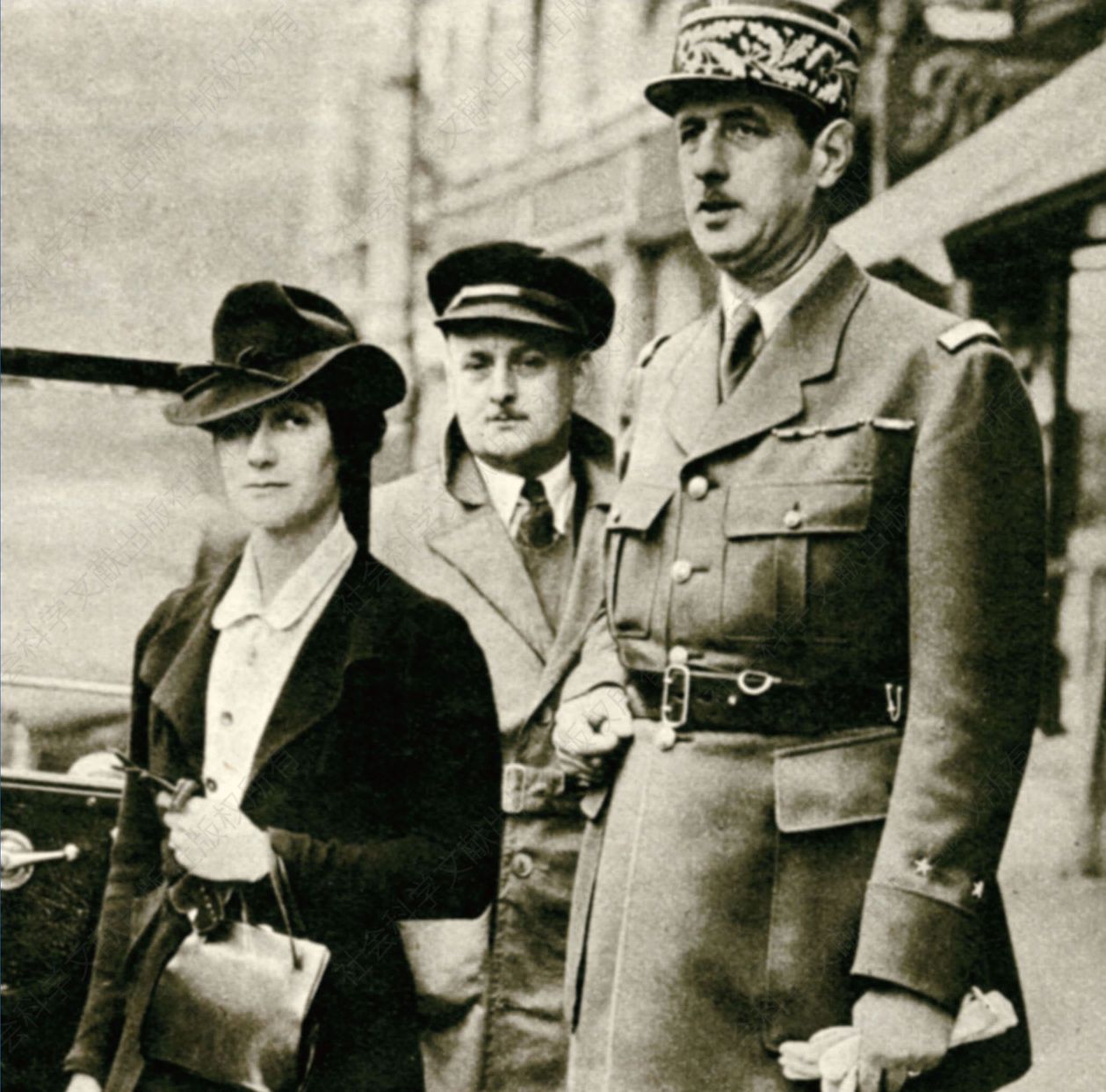 1940年，戴高乐和妻子伊冯娜在伦敦
