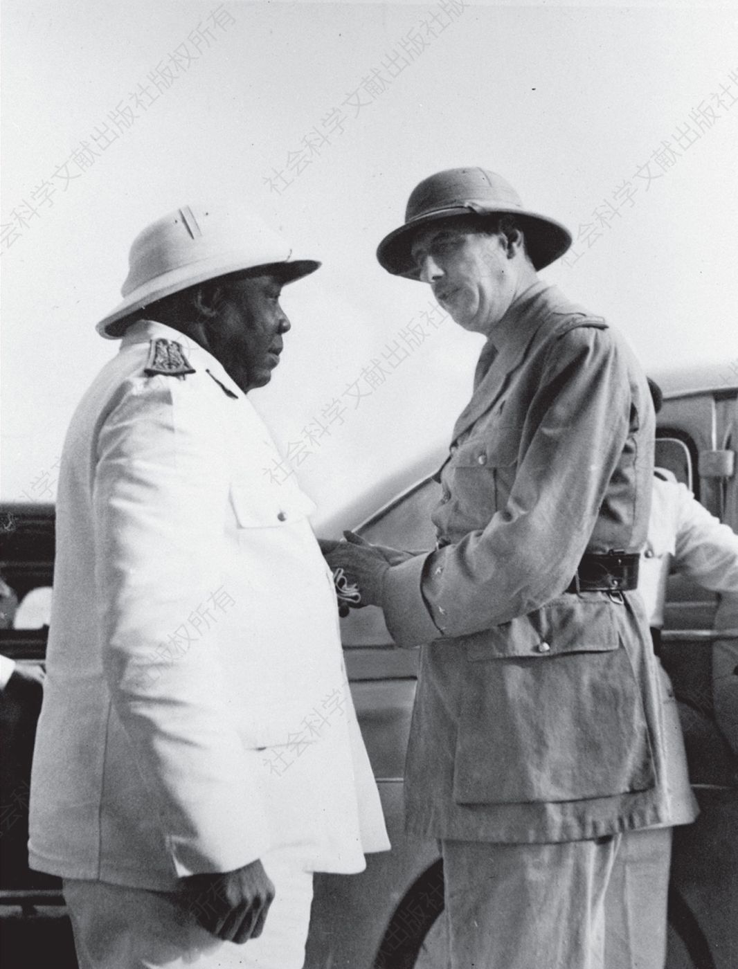 二战中，戴高乐在乍得受到自由法国非洲总督埃布埃的欢迎
