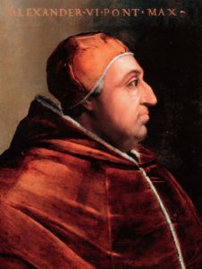 教宗亚历山大六世，克里斯多法诺·德尔·阿尔蒂西莫绘制（16世纪晚期）
