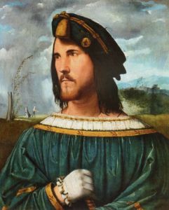 阿尔托贝洛·梅隆的《绅士画像》（约1513年）被认为画的是切萨雷·波吉亚