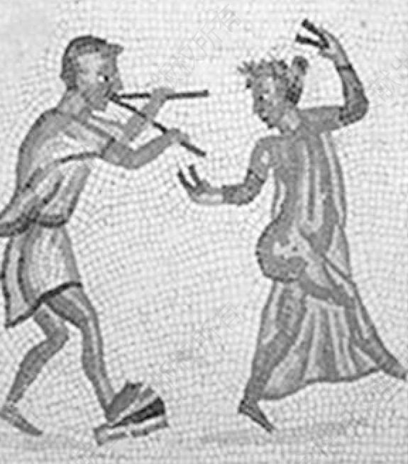 图5-3 罗马坎培尼亚壁画上的舞蹈