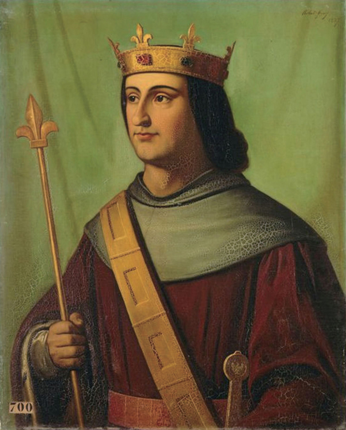 法兰西国王腓力六世，1328～1350年在位。