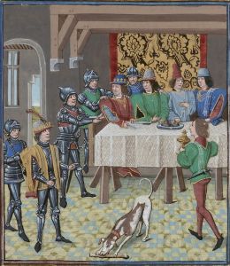 1356年4月5日，法兰西国王让二世下令逮捕纳瓦拉国王“恶人”卡洛斯。