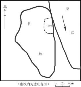 图二 江边遗址2007年试掘探方分布图