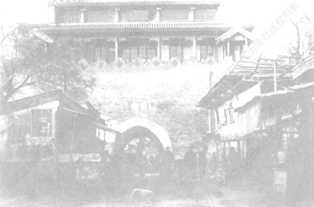 图6 20世纪30年代昌平城谯楼照片