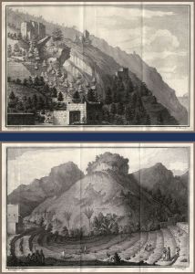 3.《咖啡山峦》（也门），绘于布勒戈什与哈迪（收录于卡斯滕·尼布尔的《阿拉伯记录》，哥本哈根，1774）