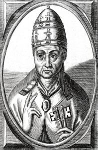 教皇本笃十二世，1334～1342年在位。