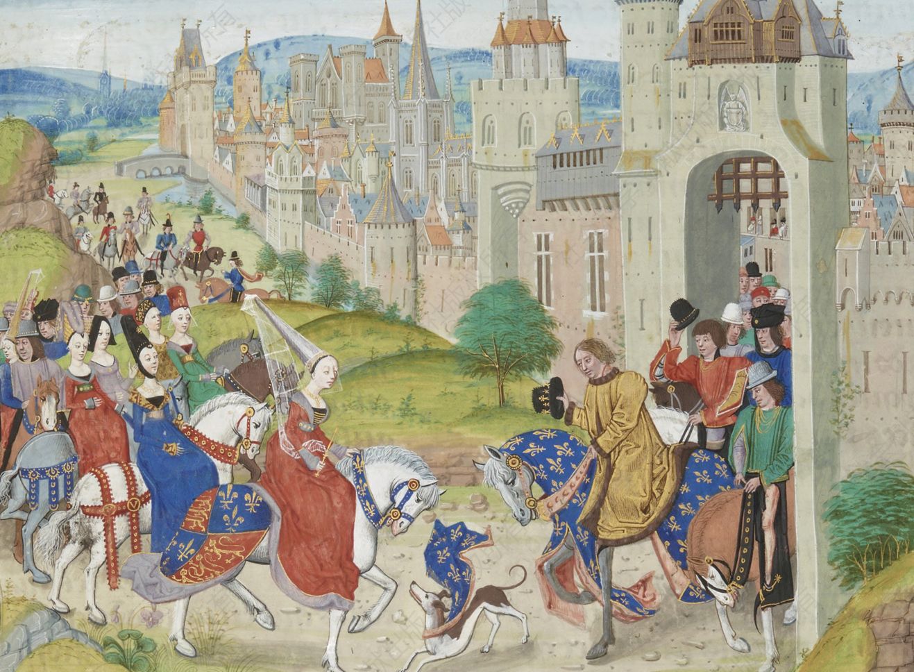 英格兰王后法兰西的伊莎贝拉抵达巴黎，与兄长法兰西国王查理四世会面。