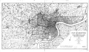 图5 1928年《上海地图》（Plan of Shanghai）