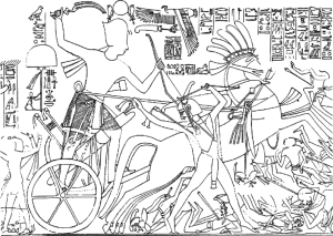 图六 塞提一世，卡纳克神庙1