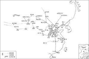 图1-2 清朝晋商商路