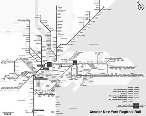 图5-4 纽约市轨道交通