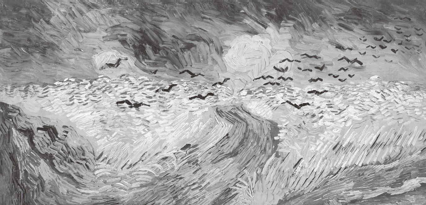 《麦田群鸦》，文森特·凡·高，作于1890年