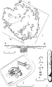 图三 M37遗迹与遗物图