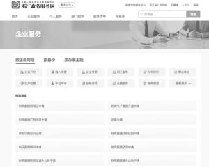 图11 衢州市政务服务网税收财务专栏