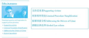 图4-15 新西兰司法部网站受害者权利保护板块