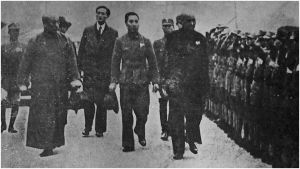 图14-3 广东省主席黄慕松最后一次阅兵（1937年初）