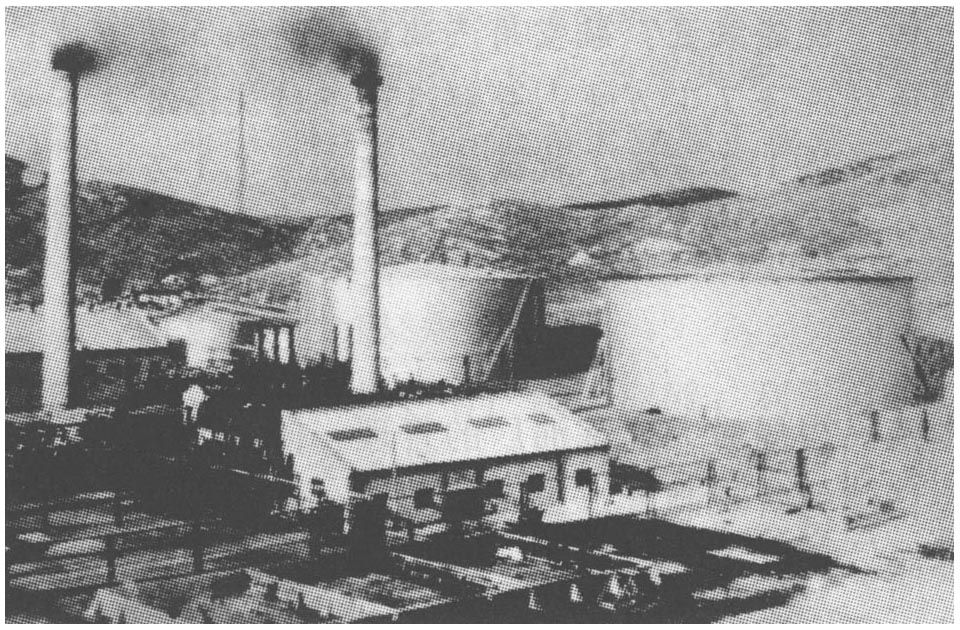 满洲石油株式会社大连工厂厂区(之二)