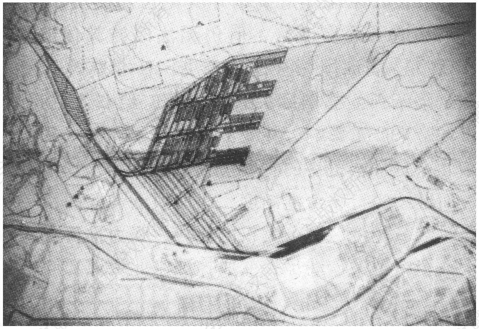 1939年实施的“大连西港规划图”