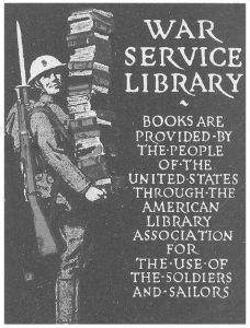 图5-2 一战时期美国图书馆协会战争服务海报