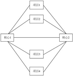 图4-4 双核网络结构