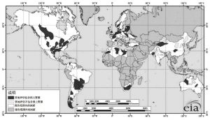 图3 全球页岩气分布状况