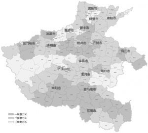 图4-3 河南省农村居民点整理潜力分布