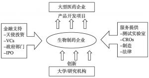图6-2 生物制药行业的结构