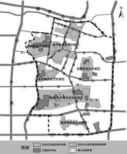 图6-41 佛山老城保护范围规划