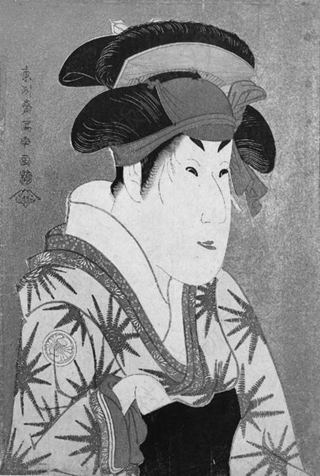 东洲斋写乐的写乐绘《濑川菊之丞》