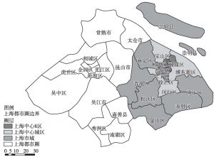 图8-2 上海都市圈界定
