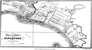 图1 《莱佛士城市规划》