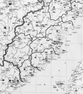 唐代福建“五州”地图