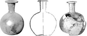 图10-16 内沙布尔圆腹玻璃瓶