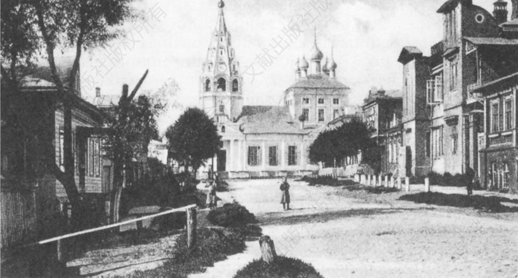 图0-1 19世纪末伊万诺沃—沃兹涅谢斯克波克洛夫斯克大街