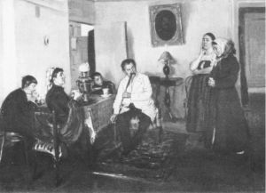 图2-8 1891年马可夫斯基作品——雇佣女仆