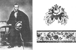 图3-2 马雷金及其纺织品图案
